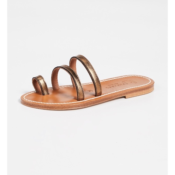K. Jacques Shoes - K Jacques Chiron Toe-Ring Slides